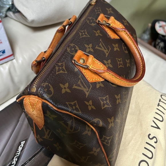 AUTHENTIC Louis Vuitton Speedy 25š«¶š¼ - Picture 7 of 16